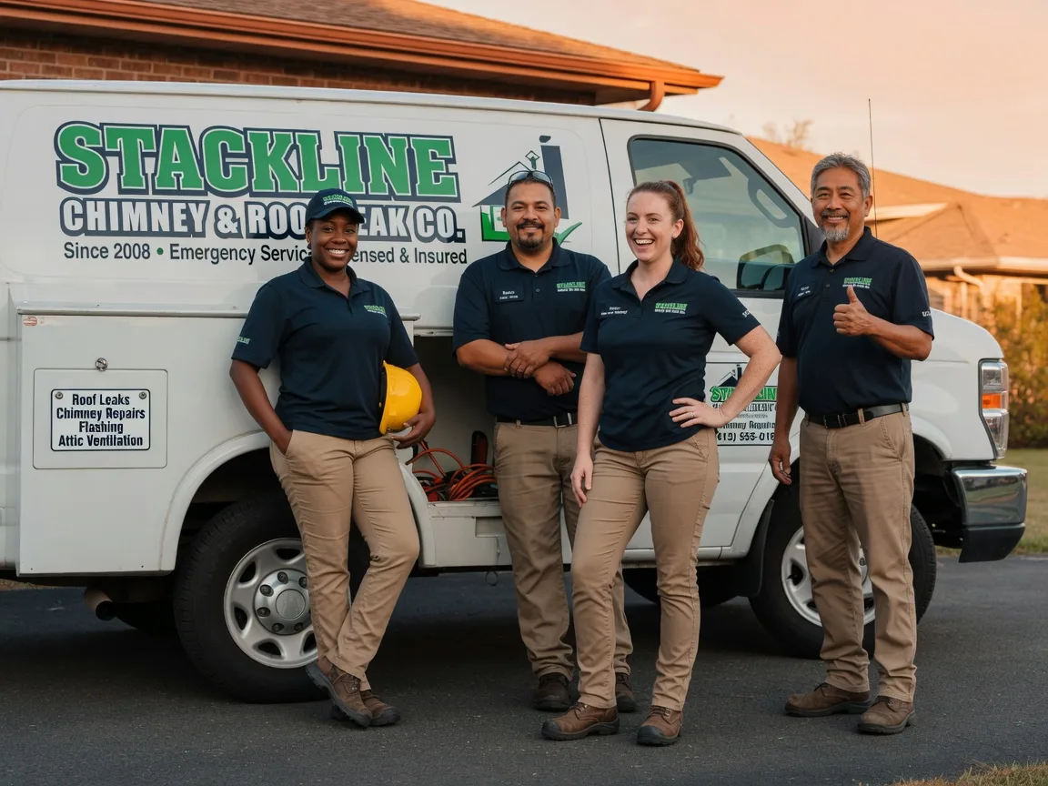 Chimney flashing repair company in Manson, NC